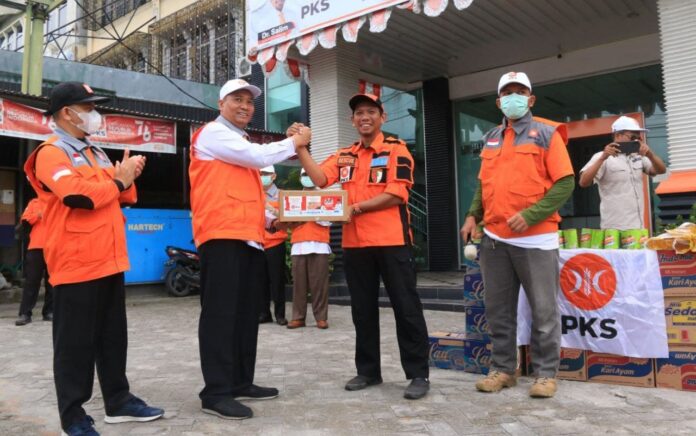 PKS Riau Kirim Relawan dan Logistik untuk Korban Gempa Pasaman