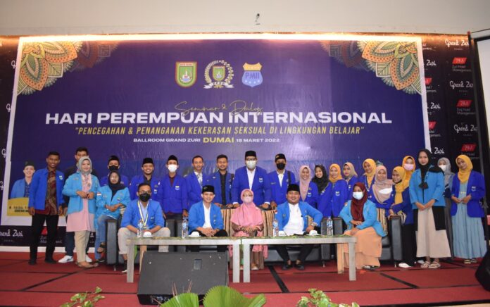 Peringati Hari Perempuan Internasional, PC PMII Kota Dumai Adakan Seminar dan Dialog