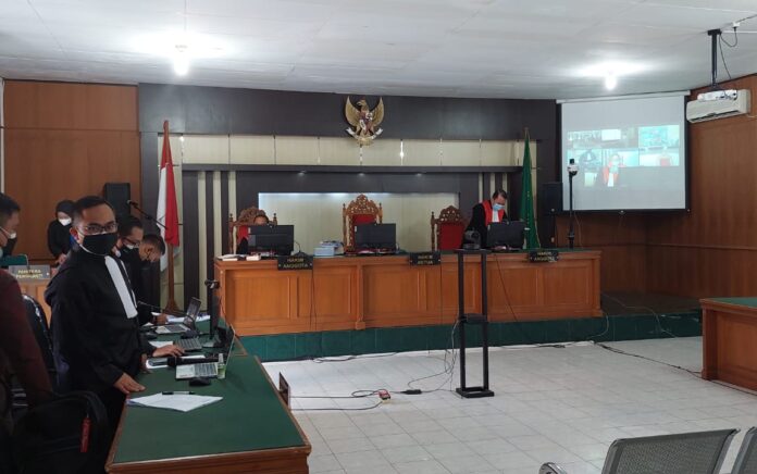 Sidang Dugaan Kasus Suap Perpanjangan HGU PT Adimulya Agrolestari: Sudarso Dituntut 3 Tahun Penjara