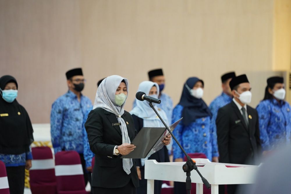 18 Penjabat Administrator Pemprov Riau Dilantik, Ini Daftar Namanya