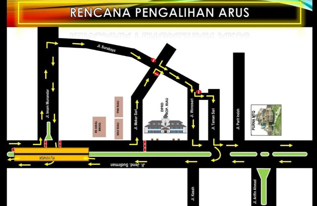 Besok Mahasiswa Unjuk Rasa di DPRD Riau, Polisi Siapkan Pengalihan Arus Lalu Lintas