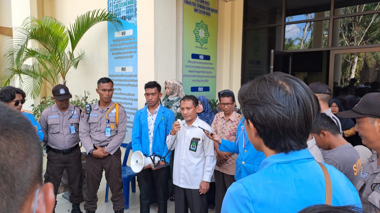 SEMA Fakultas Syariah dan Hukum UIN Suska Riau Desak Dekan Batalkan Panitia Pemilihan DEMA