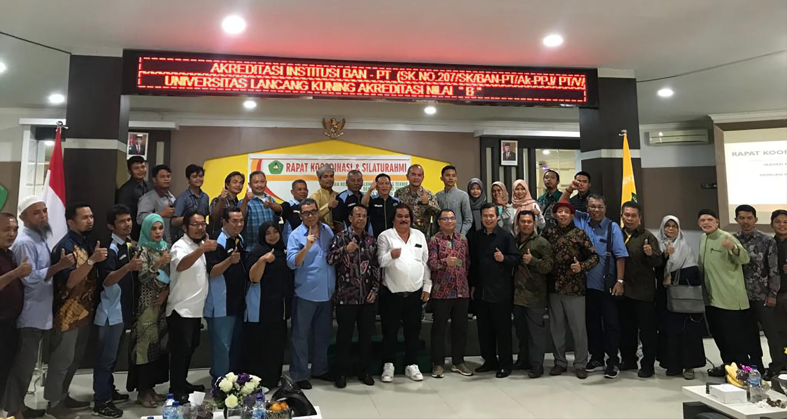 Ikatan Alumni Fakultas Teknik Universitas Lancang Kuning Gelar Silaturahim Sekaligus Rapat Koordinasi