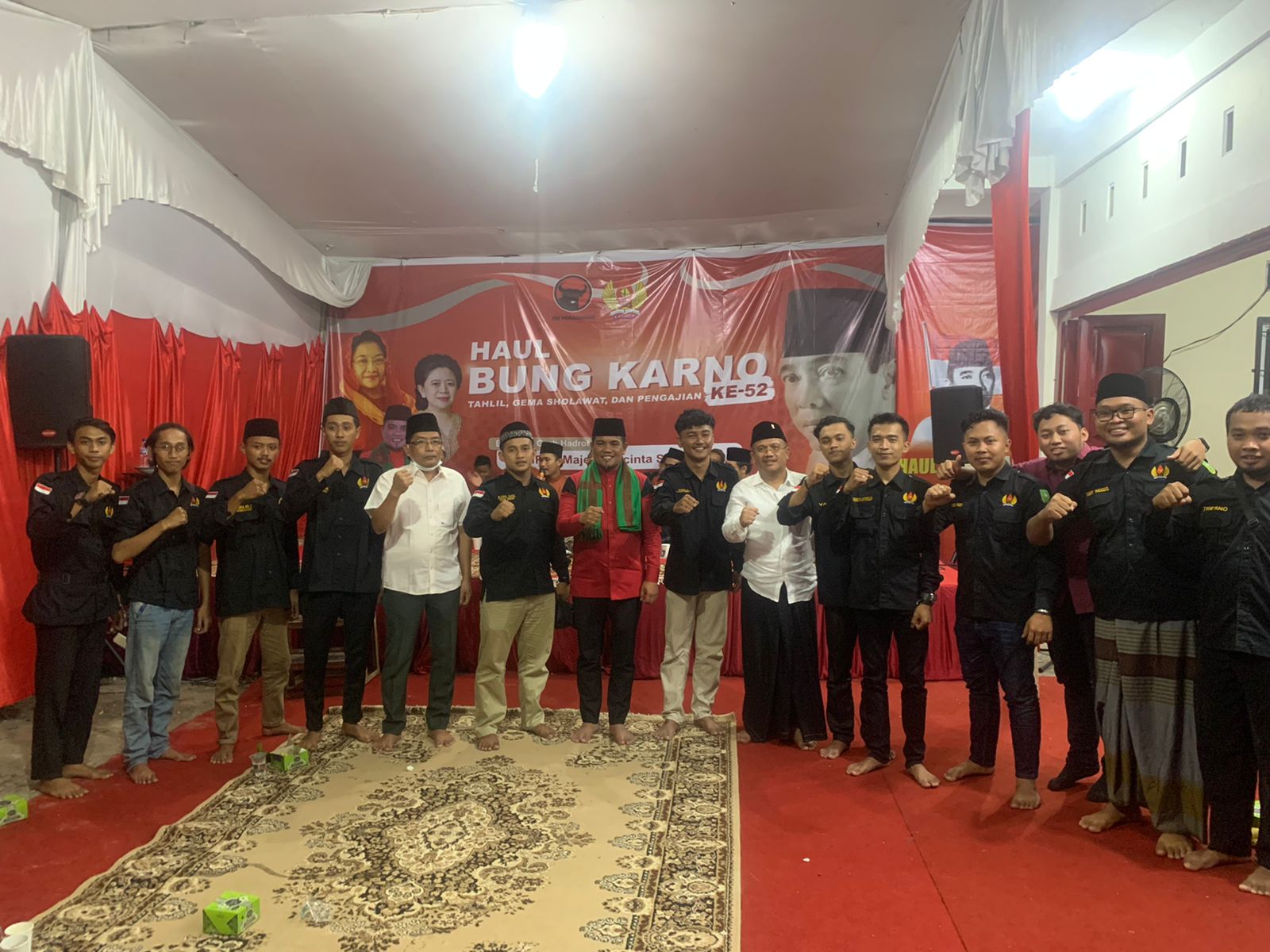 PPMJR dan PDIP Riau Gelar Haul Bung Karno Ke-52
