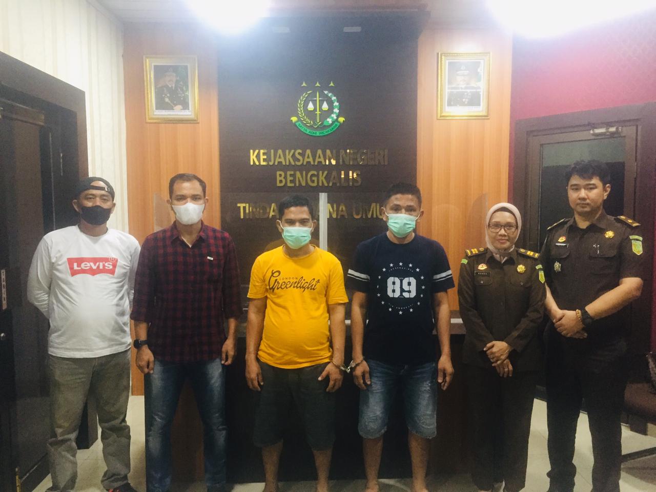 Polisi Limpahkan Berkas 2 Tersangka 59 Kg Sabu di Bengkalis ke Jaksa
