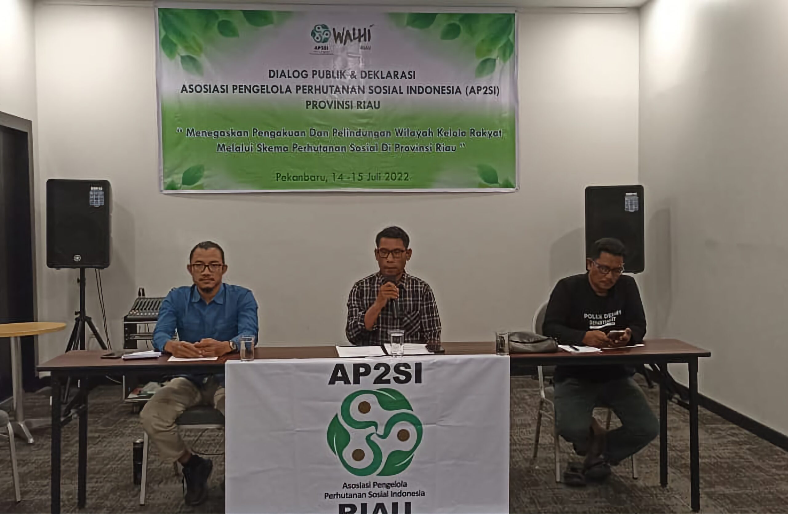 Asosiasi Pengelola Perhutanan Sosial Indonesia (AP2SI) Resmi Berdiri di Riau