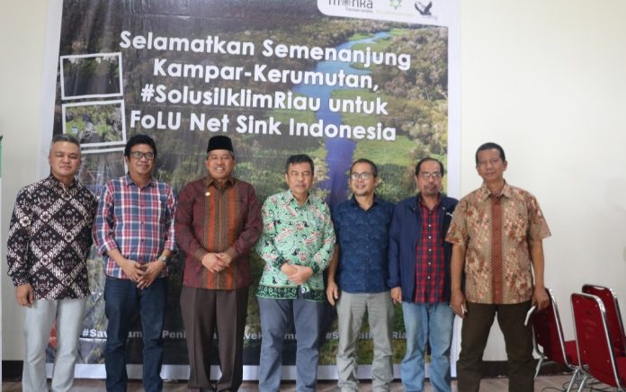 Bupati Siak Dukung Ekosistem Semenanjung Kampar dan Kerumutan jadi Bagian Program FoLU Net Sink