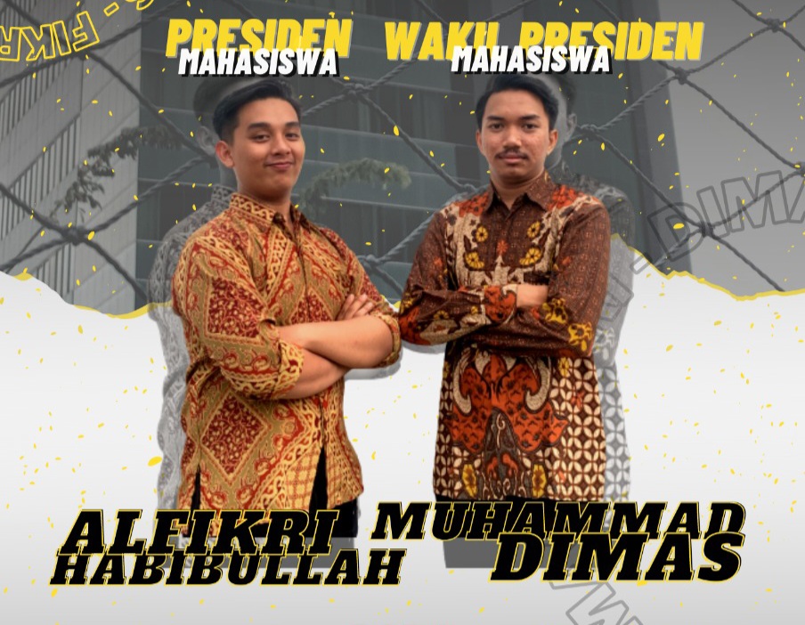 Alfikri-Dimas Terpilih Jadi Presma dan Wapresma UMRI Periode 2022-2023