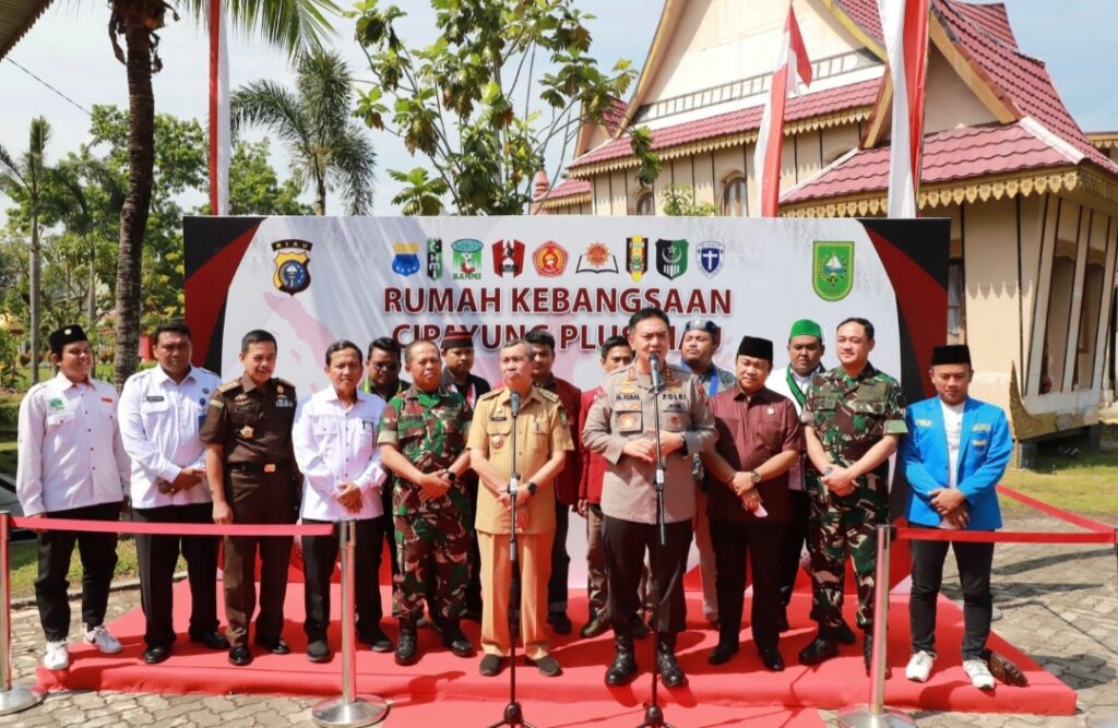 Kapolda Riau Hadiri Launching Rumah Kebangsaan Cipayung Plus, Ini Harapannya