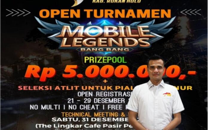 E-Sport Indonesia Rohul Gelar Turnamen Mobile legends, Gratis!