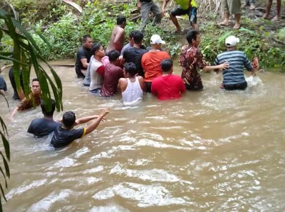 Seorang Pria Ditemukan Meninggal Dunia Tenggelam Rokan Hulu